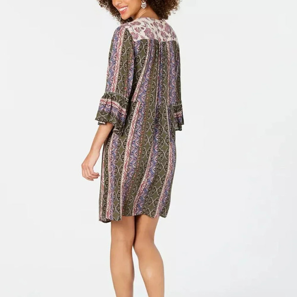 Style & Co Multicolored Tunic Dress in Size XL (Extra Large) Created for Macy's - Picture 11 of 13